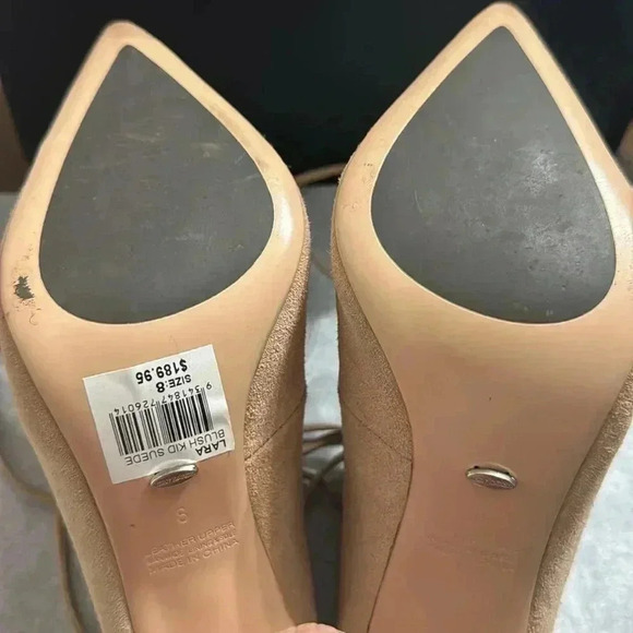 Tony bianco
Beige Pointed Toe Stiletto Shoes Caged Lace Up Pumps for Women - Picture 3 of 13